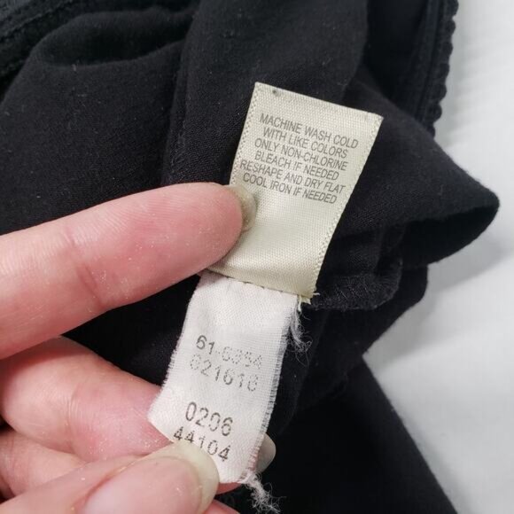 J. Jill Pull-on Wide Leg Pants Womens Black XL Stretch Comfort Loungewear Casual - Picture 14 of 15